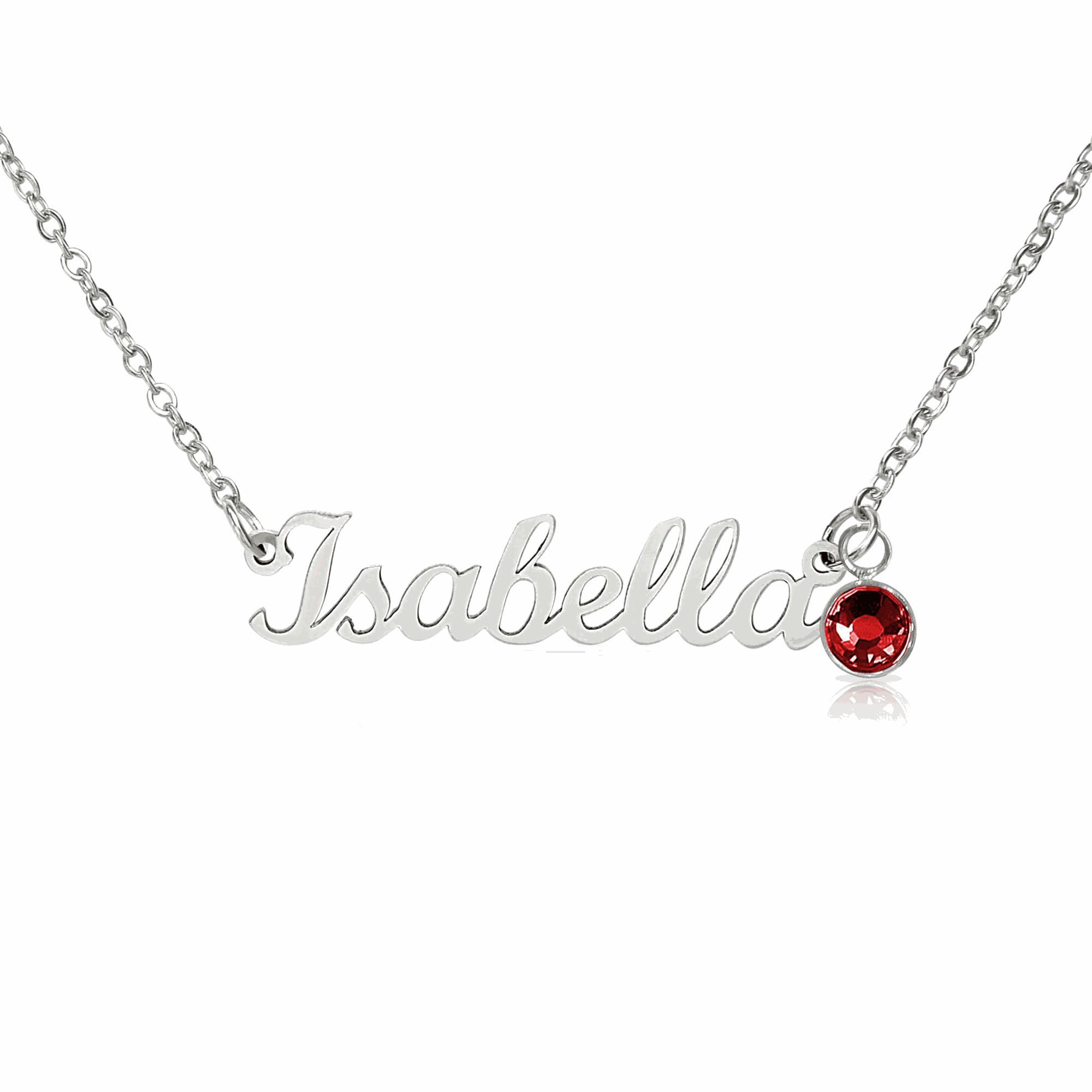 To My Mom Custom Name Necklace with Birthstone, Personalized Gift for Mom from Son