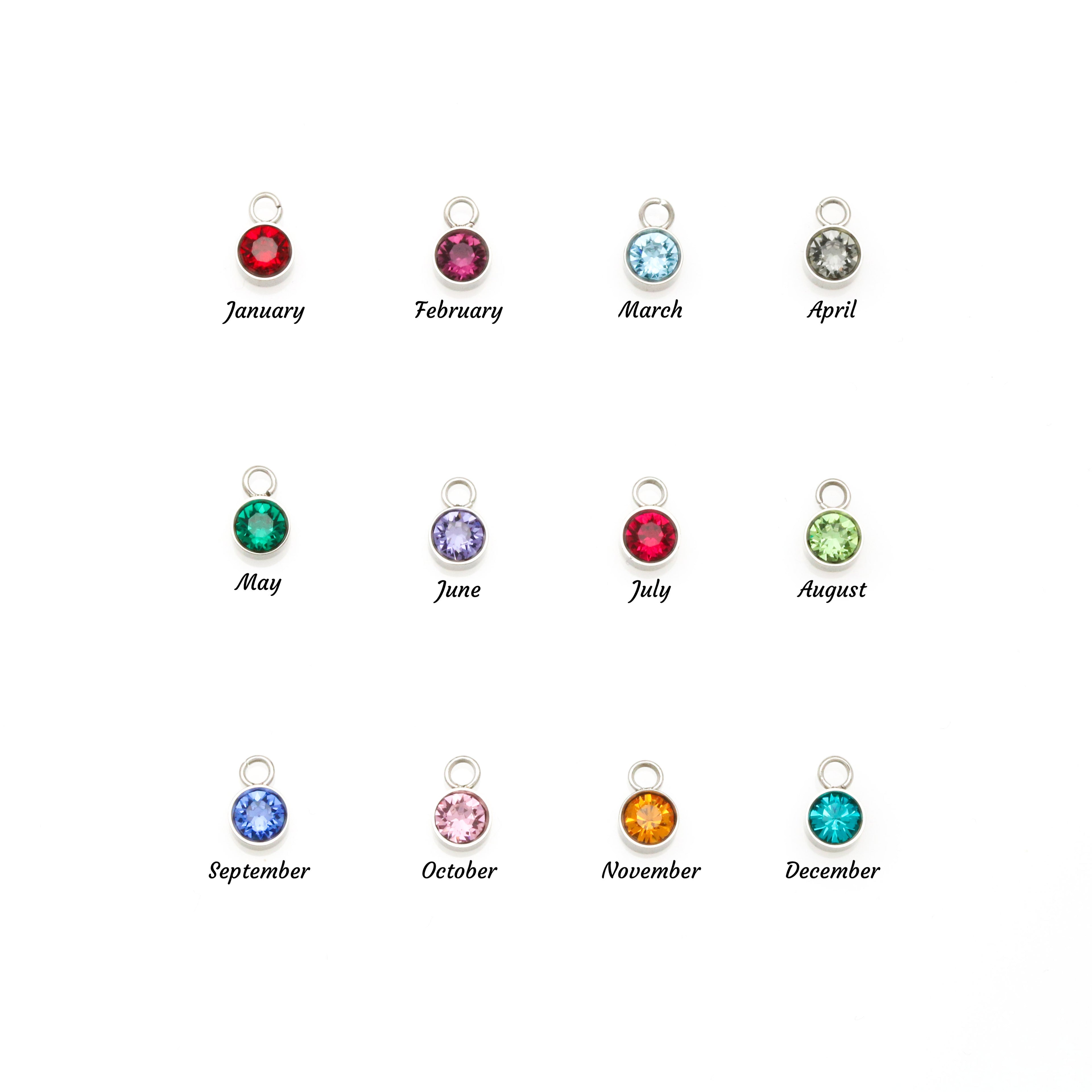 Custom Name Necklace with Birthstone for Mom – Personalized Necklace Gift for Mother – Cursive Name Jewelry Birthday Mother's Day Gift