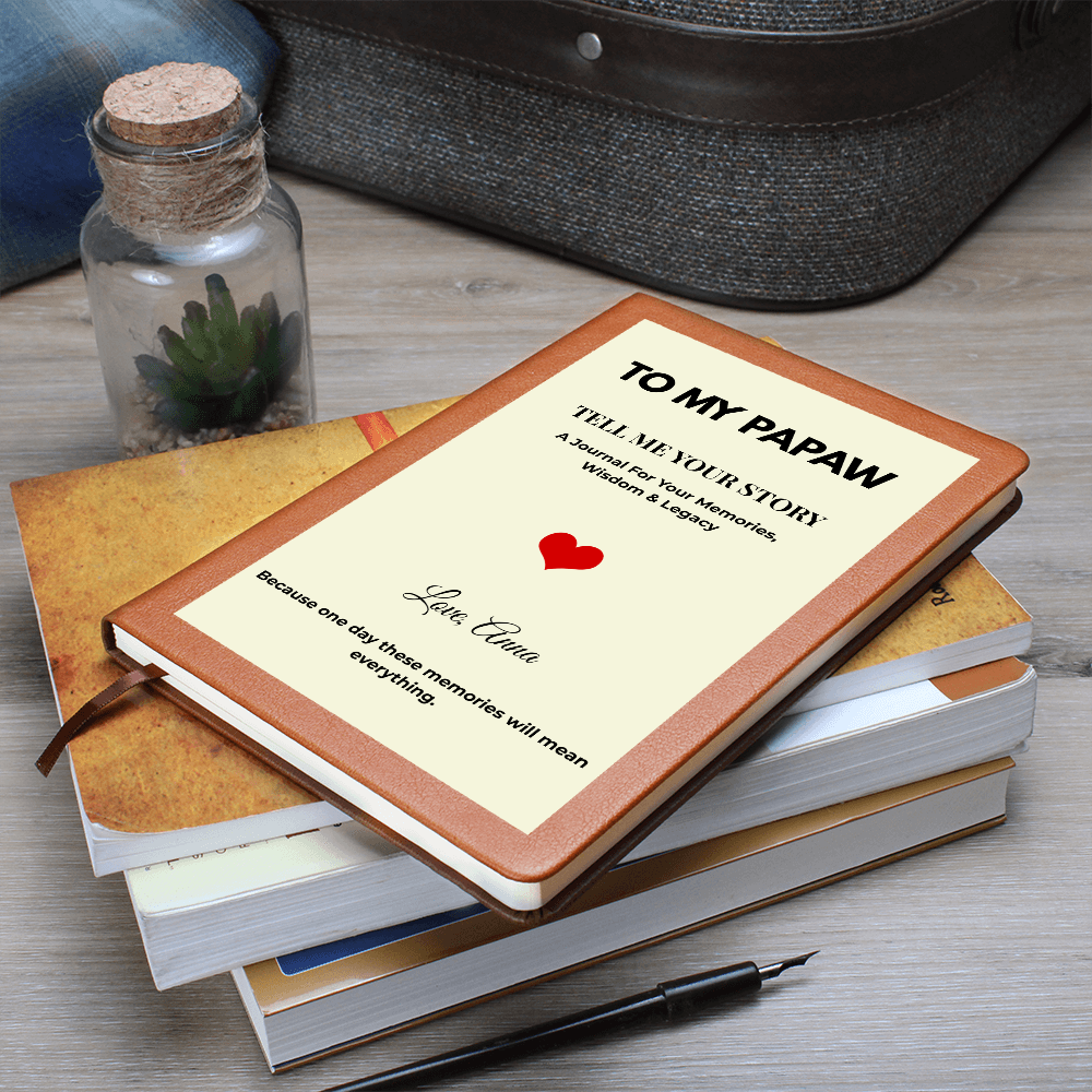 To My Papaw – Tell Me Your Story Personalized Memory Journal