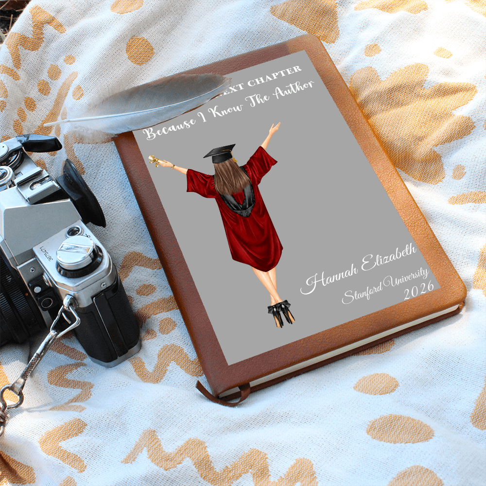 Personalized Graduation Journal – I Trust The Next Chapter Faith Graduation Gift for Her